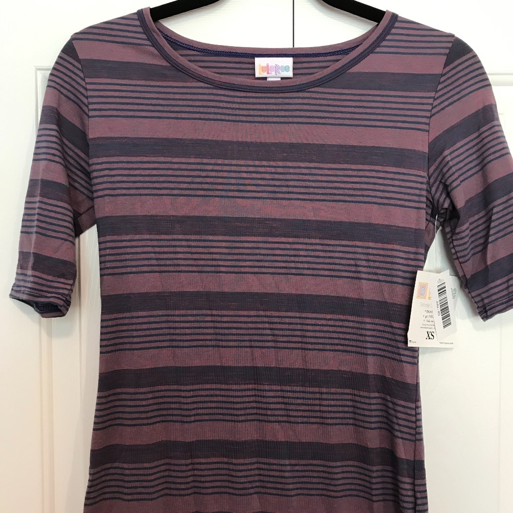 LuLaRoe XS striped Julia